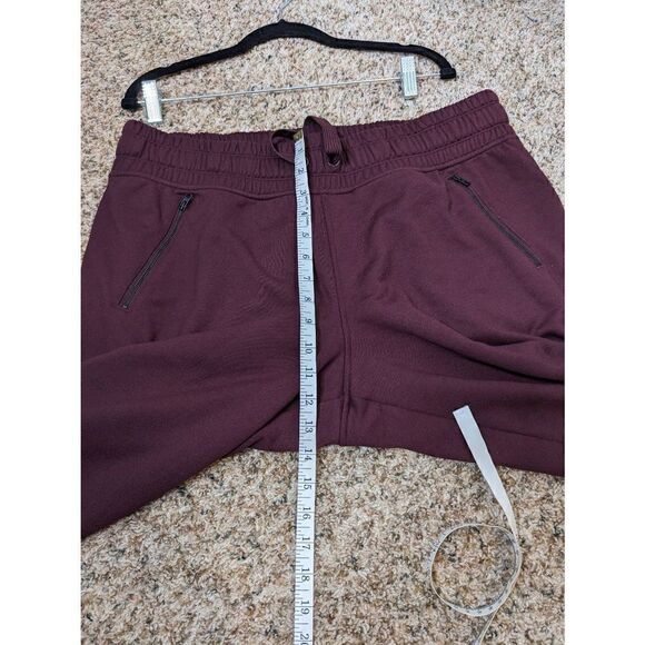 Athleta Recover Bounce Back Jogger Sweatpants Burgundy 1X - Picture 13 of 14
